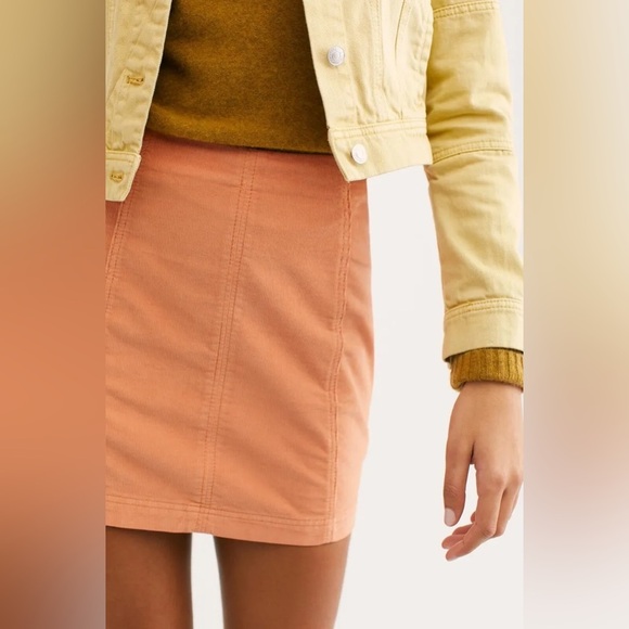 Free People Modern Femme Cord Mini Skirt - Picture 2 of 7